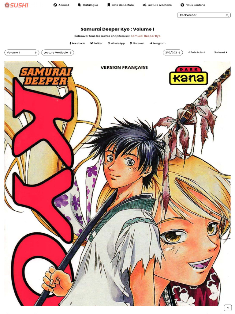 SAMURAI DEEPER KOY　描きおろし漫画　上巻 Samurai Deeper Kyo, Book 1: Kamijyo, Akimine, Maeda, Takako