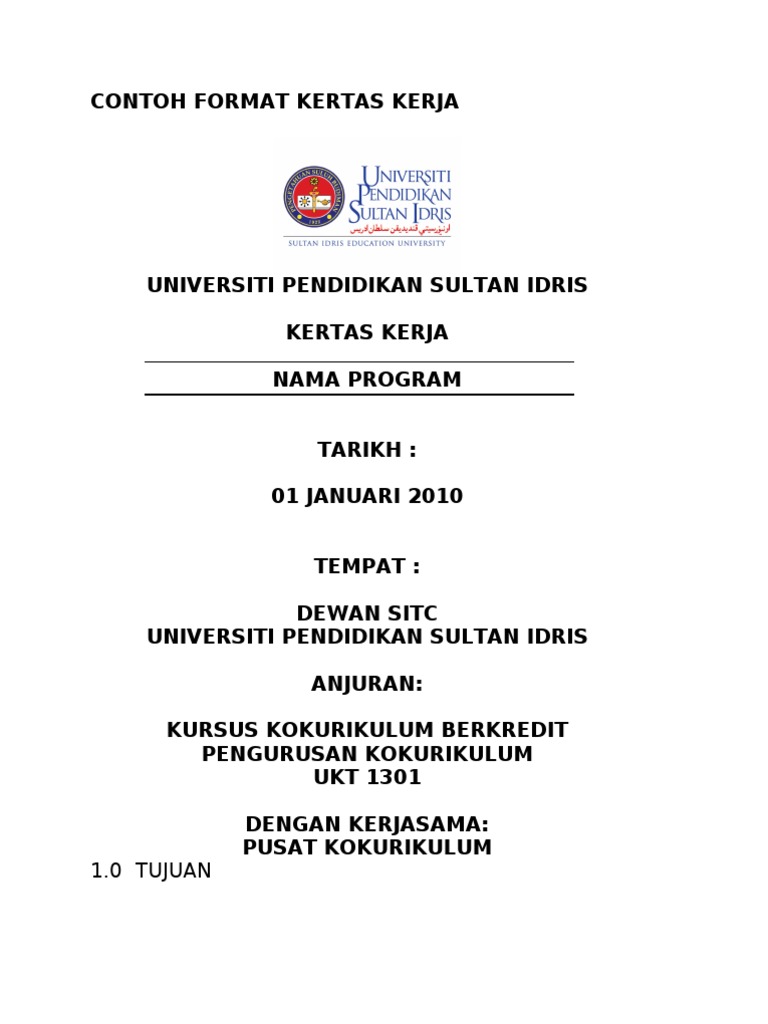 Kertas Kerja Pdf