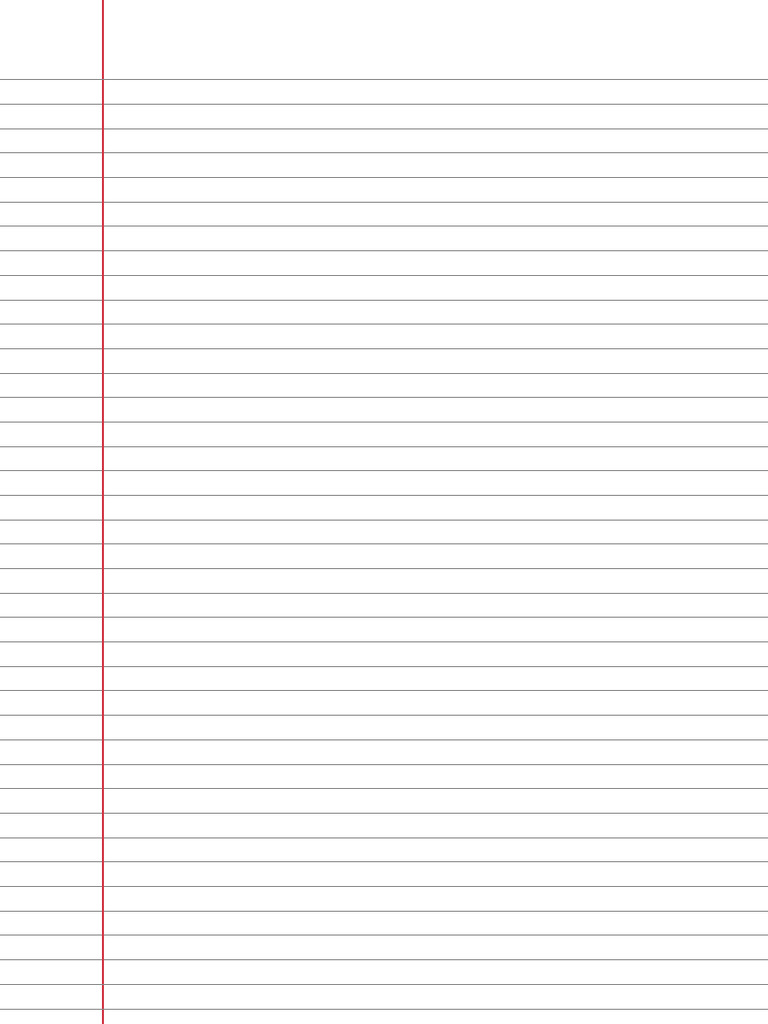 College Ruled Lined Paper | PDF
