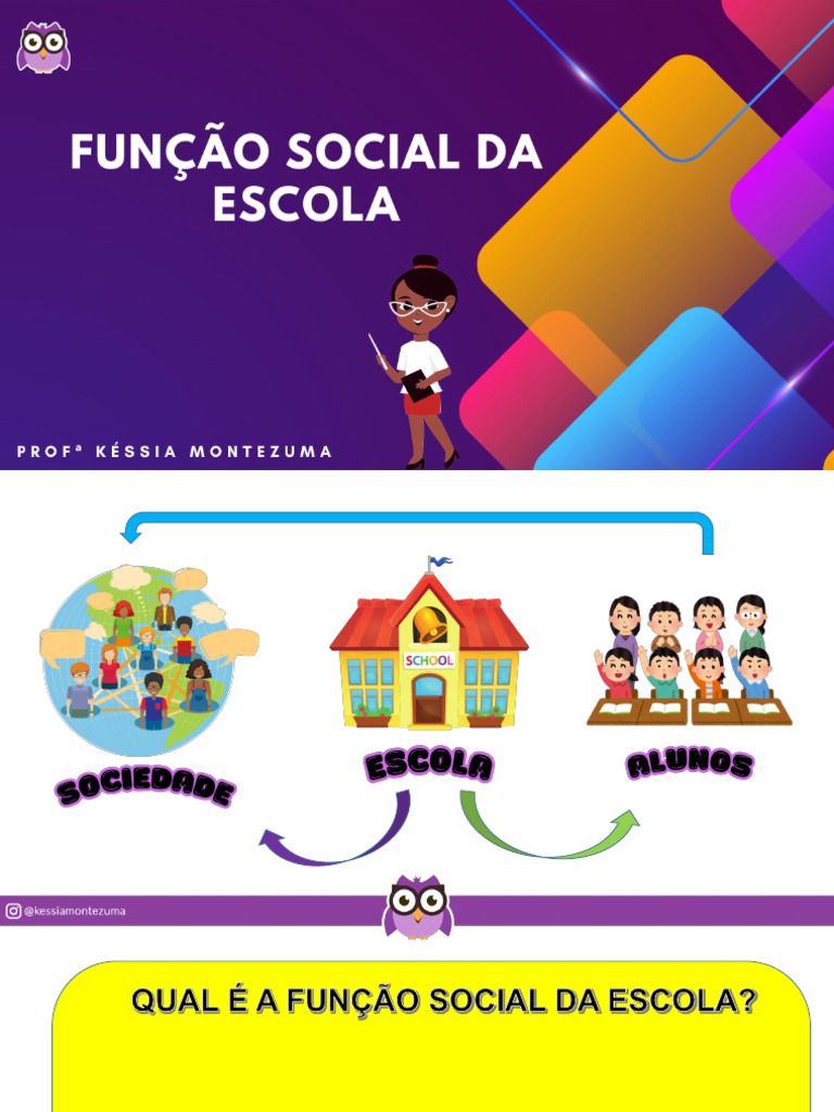 Função Social da Escola e Pedagogias | PDF | Pedagogia | Sociedade