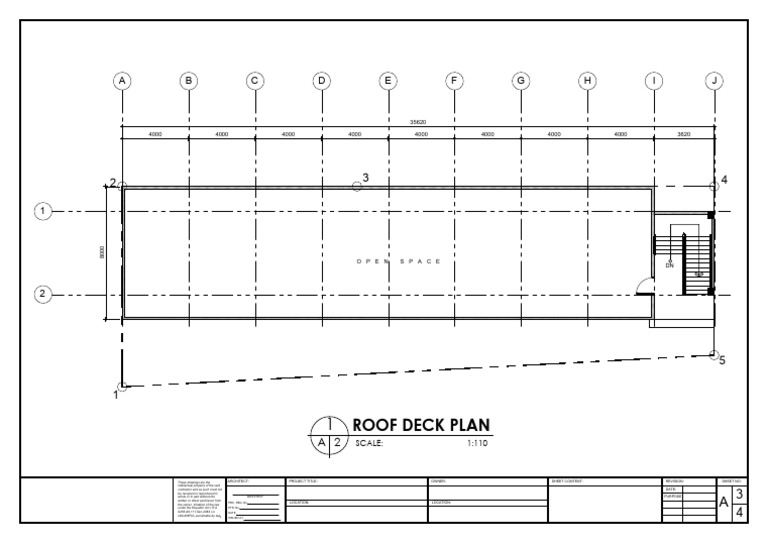 Roof Deck Plan and Specifications | PDF