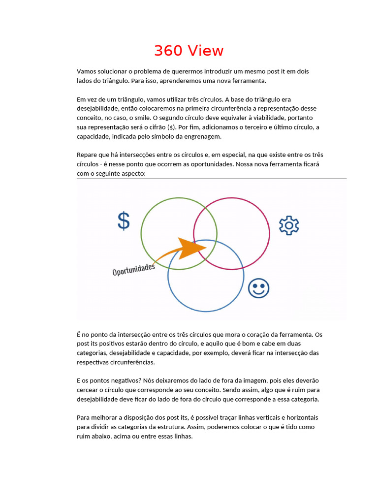Ferramenta 360 View para Ideação | PDF | Triângulo