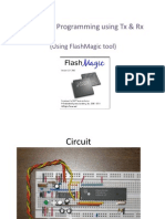 In System Programming Using TX &amp; Rx _NXP Micro Controllers_ Flash Magic _ Win7_Hyperterminal