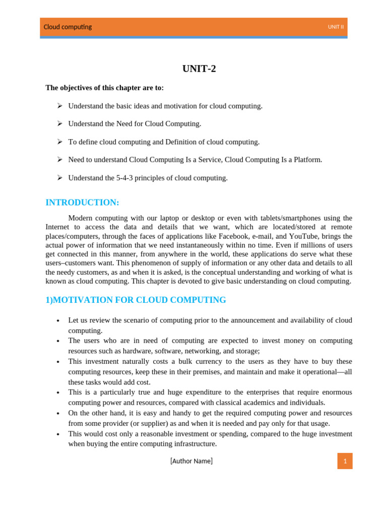 CC-Unit2 | PDF | Cloud Computing | Software As A Service