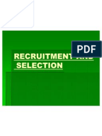 Recruitment and Selection Ppt (2)