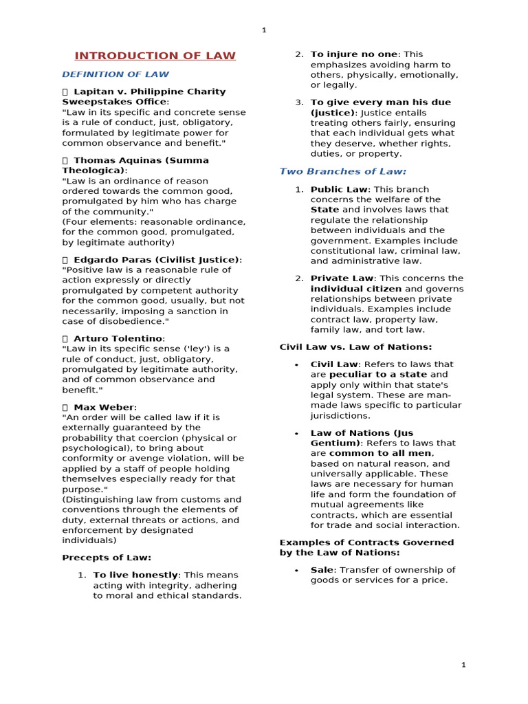 Overview of Law and Legal Systems | PDF | Morality | Truth