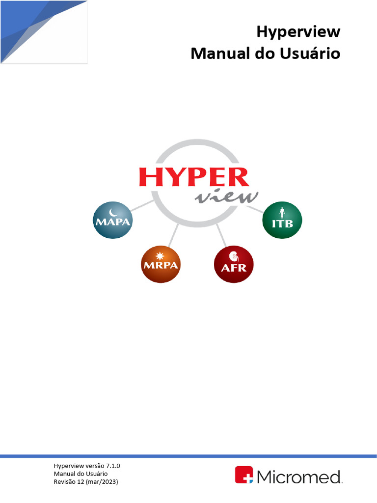 Manual do Usuário Hyperview 7.1.0 | PDF | Servidor (informática ...