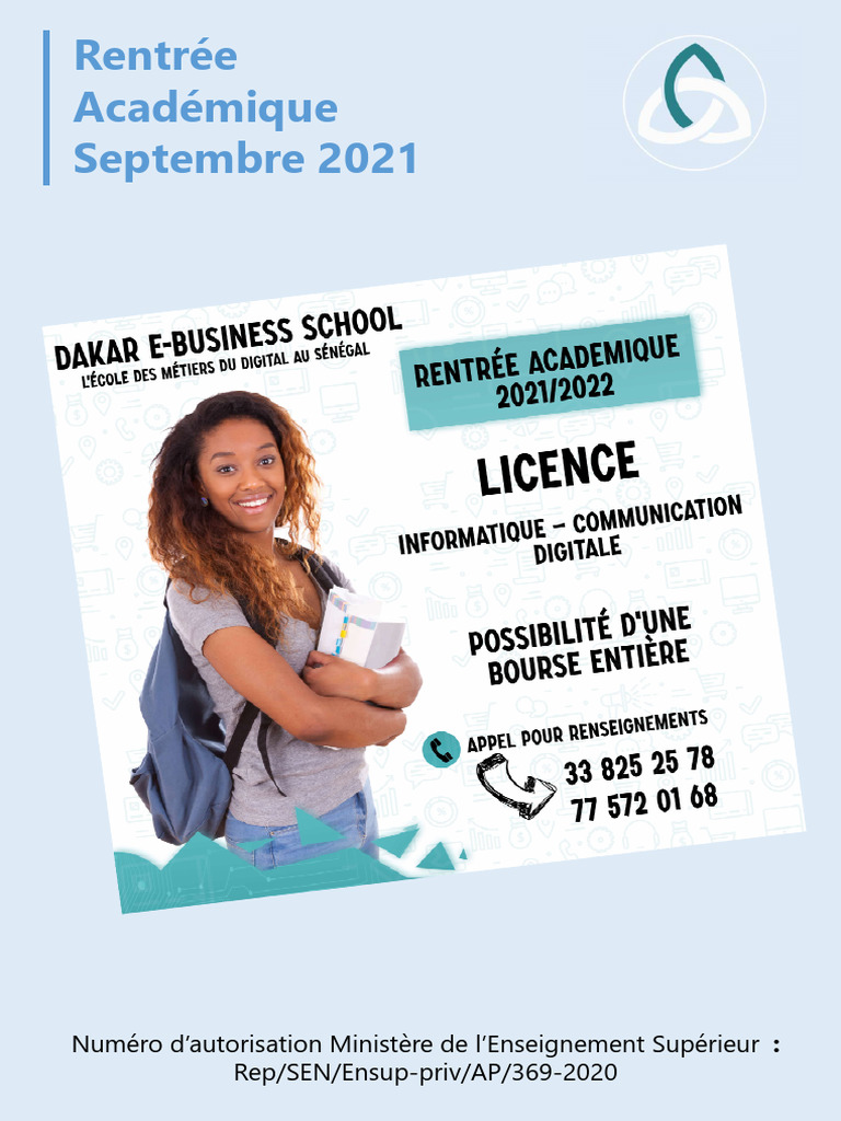 Licence en Communication Digitale 2021 | PDF | Pédagogie | Business