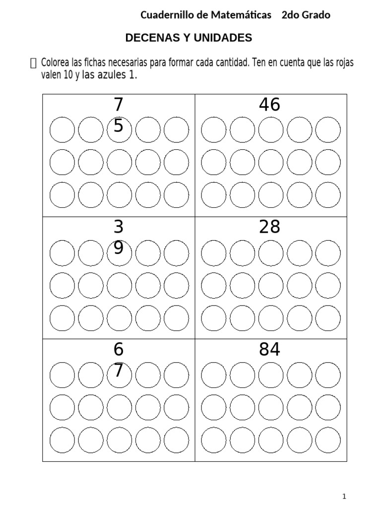 Cuadernillo de Matemáticas 2do Grado | PDF