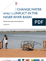 Climate Change, Water and Conflict in The Niger River Basin