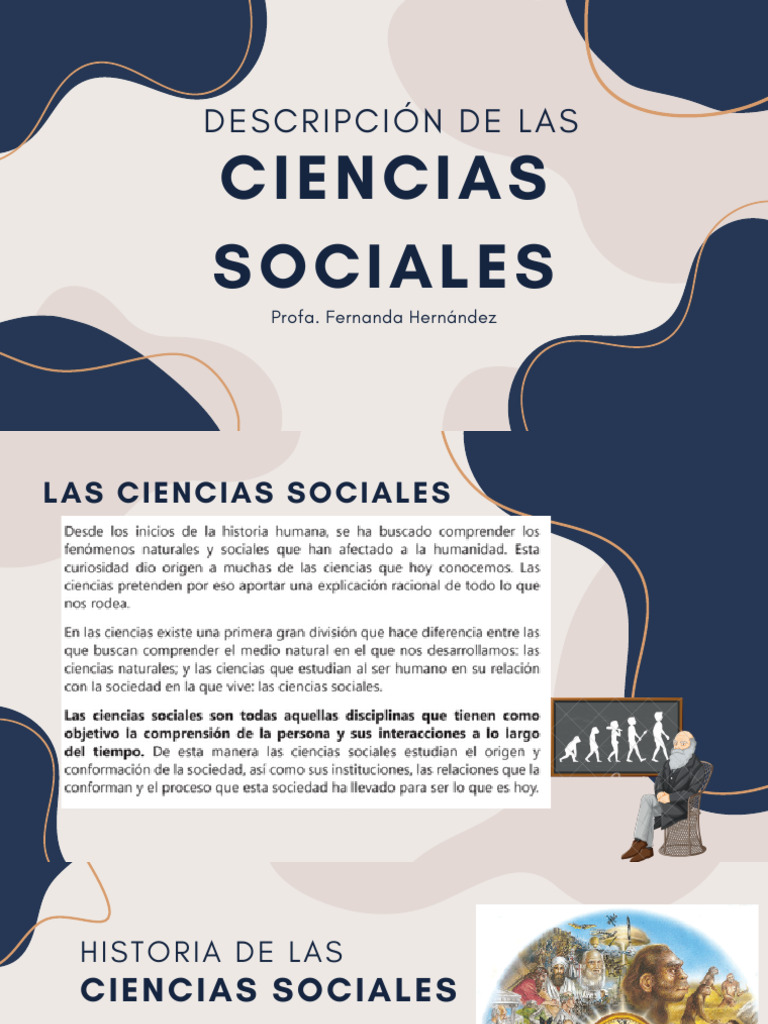 Estudio de Las Ciencias Sociales | PDF