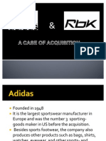 Adidas Reebok M&A
