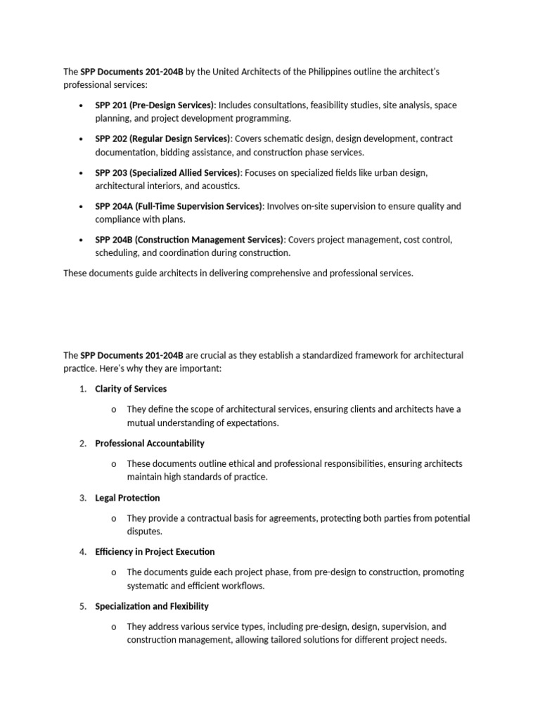 The SPP Documents 201 | PDF | Project Management | Construction Management