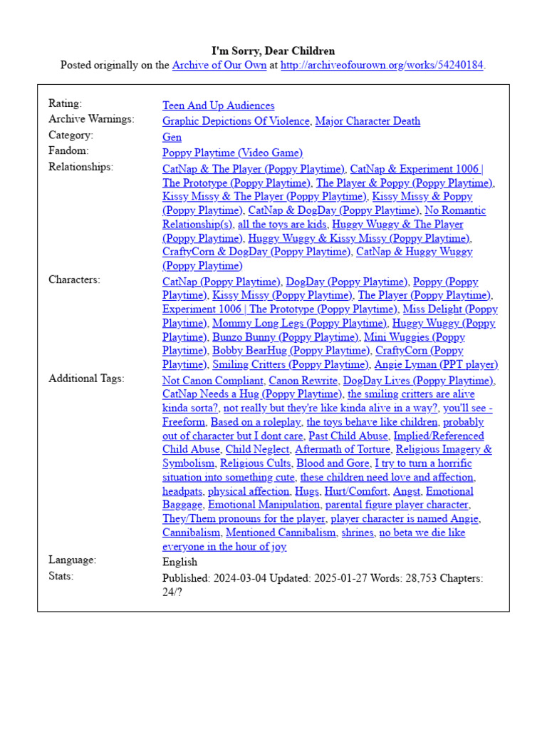 A Return to Playtime Co. | PDF