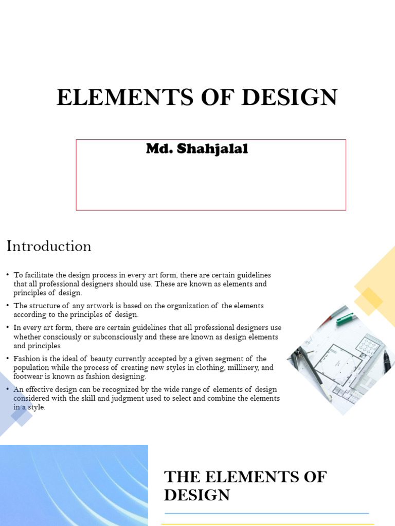 Key Elements of Fashion Design | PDF | Color | Hue