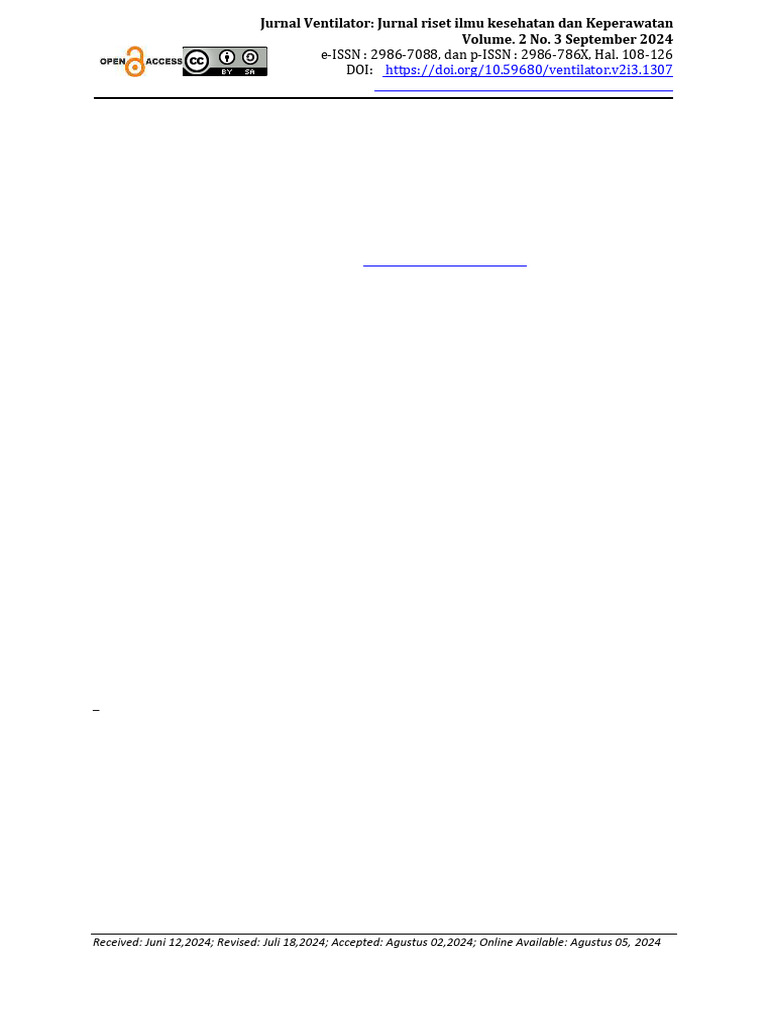 Ventilator+Vol+2+No.+3+September+2024+Hal+108 127 | PDF