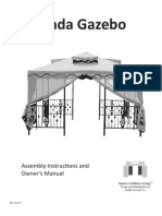 Veranda Gazebo Assembly Manual