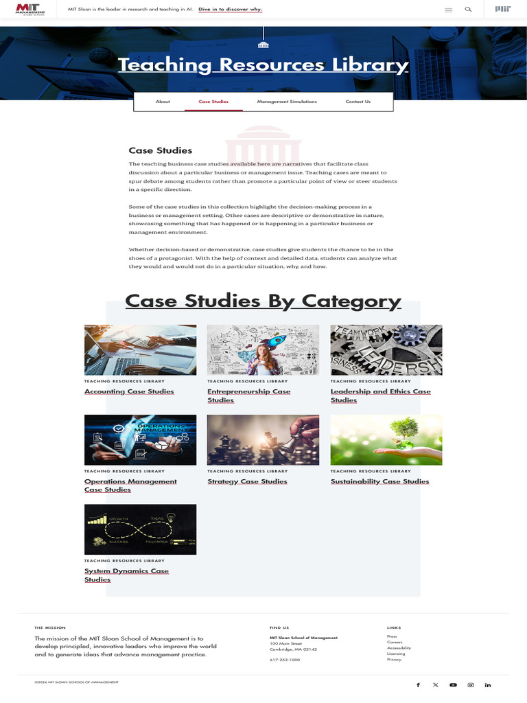 Business Case Studies Collection | PDF