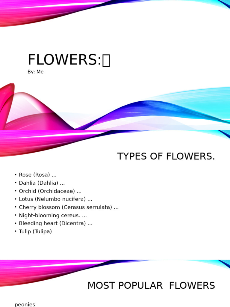Flower Enthusiast's Guide | PDF
