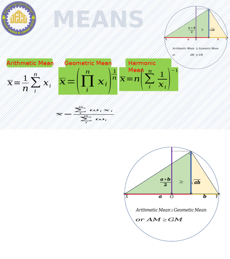 Mean Mathematic | PDF