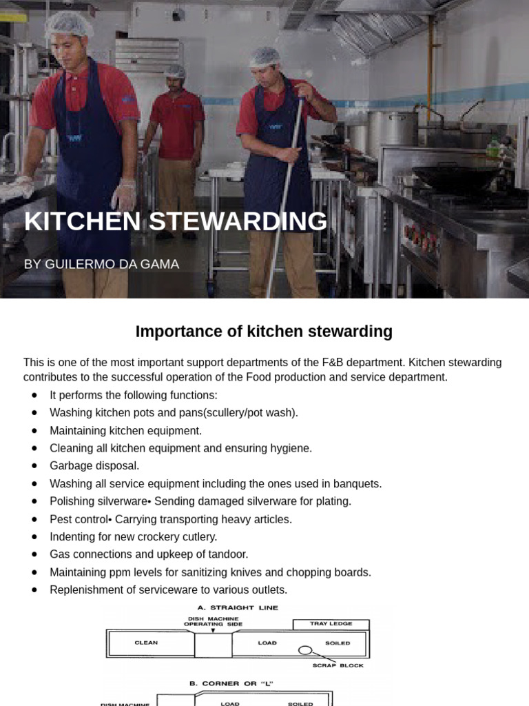 Essential Kitchen Stewarding Practices | PDF