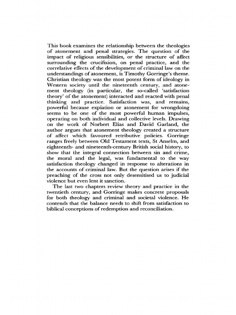 (Cambridge Studies in Ideology and Religion) Timothy Gorringe - God's ...