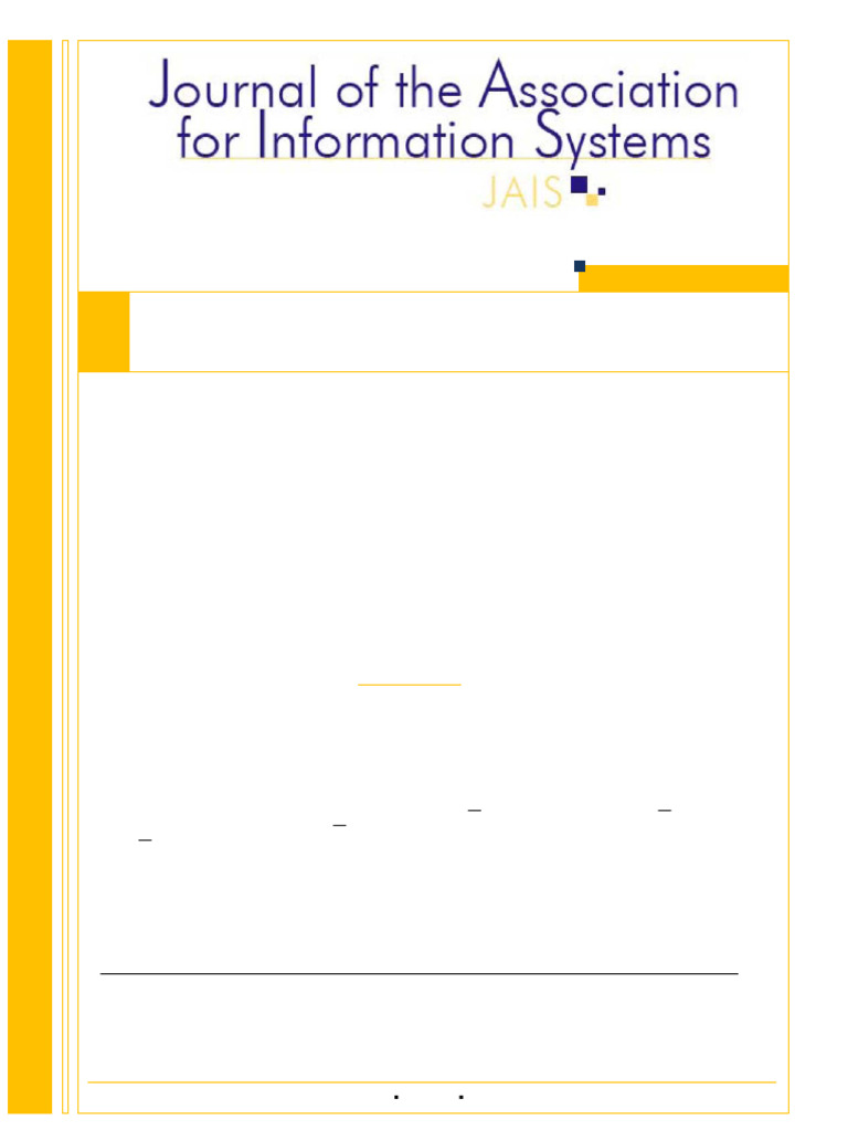 E-Government Technology Adoption Model | PDF | Self Efficacy | E Government