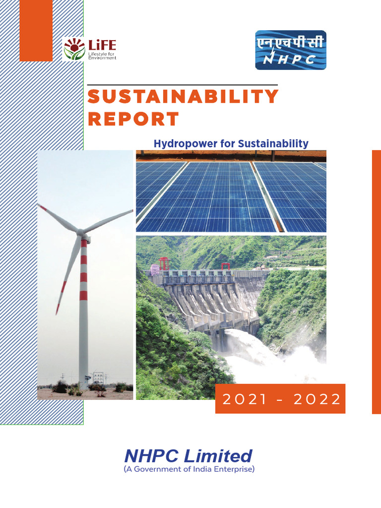 NHPC Limited: Hydropower For Sustainability | PDF | Sustainability ...