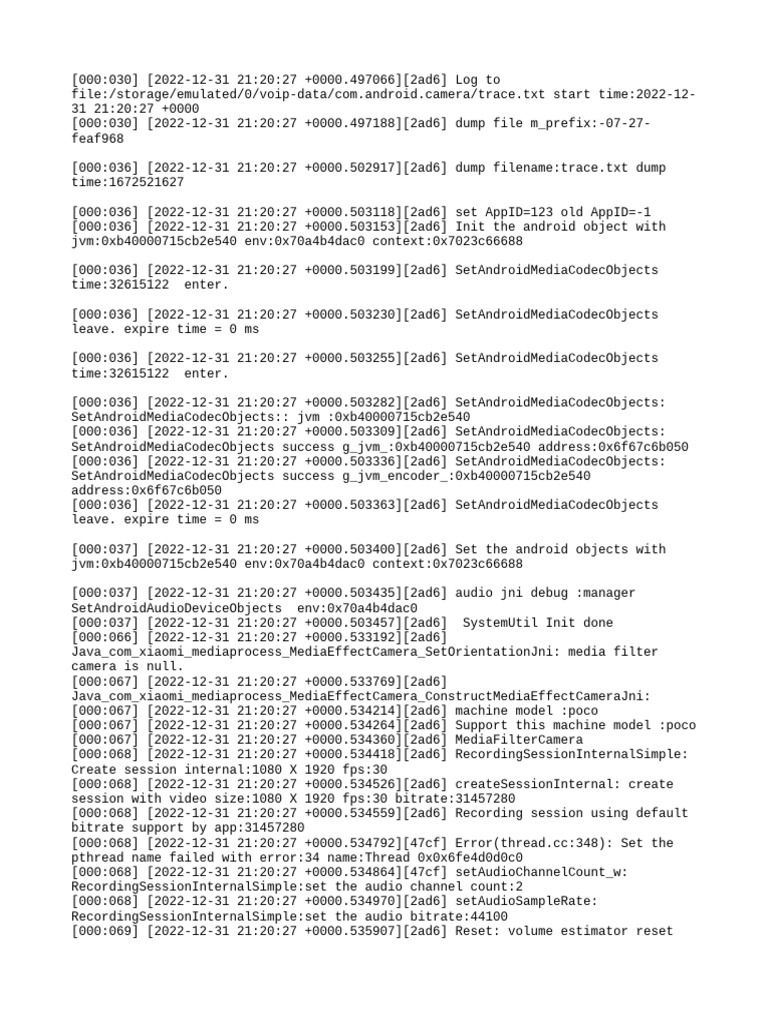 Android Camera Media Processing Log | PDF | Shader | Computer Graphics