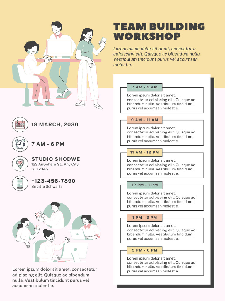 Team Building Workshop Schedule | PDF
