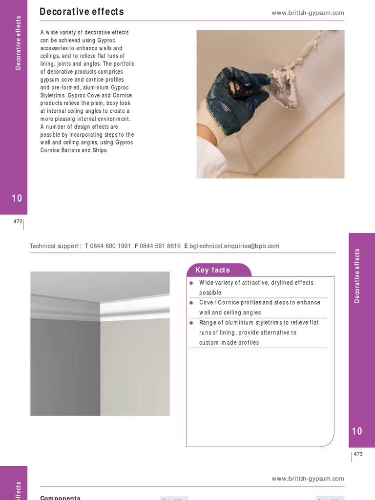 Sb07 Decorative Effects 04 Drywall Framing Construction