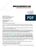 12-16-11 Letter To The Chicago Board of Elections: Langdon D. Neal, Richard A. Cowen, Marisel A. Hernandez, and Lance Gough