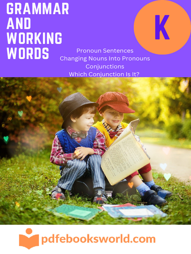 Grammar and Working Words Workbook | PDF | Pronoun | Noun