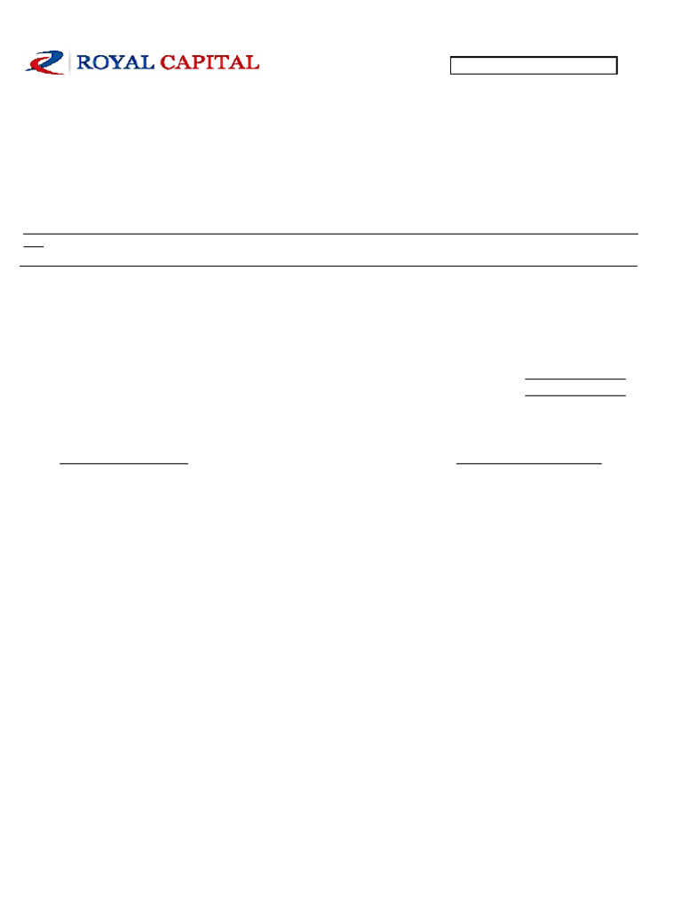 Securities Trading Confirmation Note | PDF