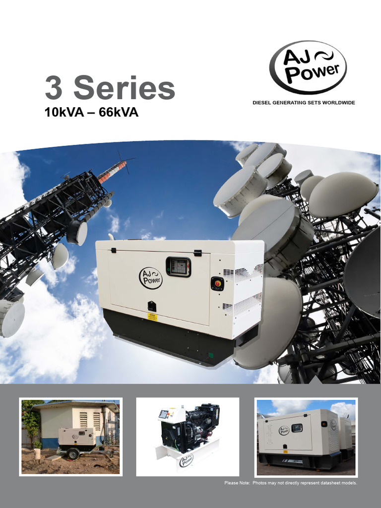 Datasheet Engine and Alternator AJ33 | PDF | Mechanical Engineering ...