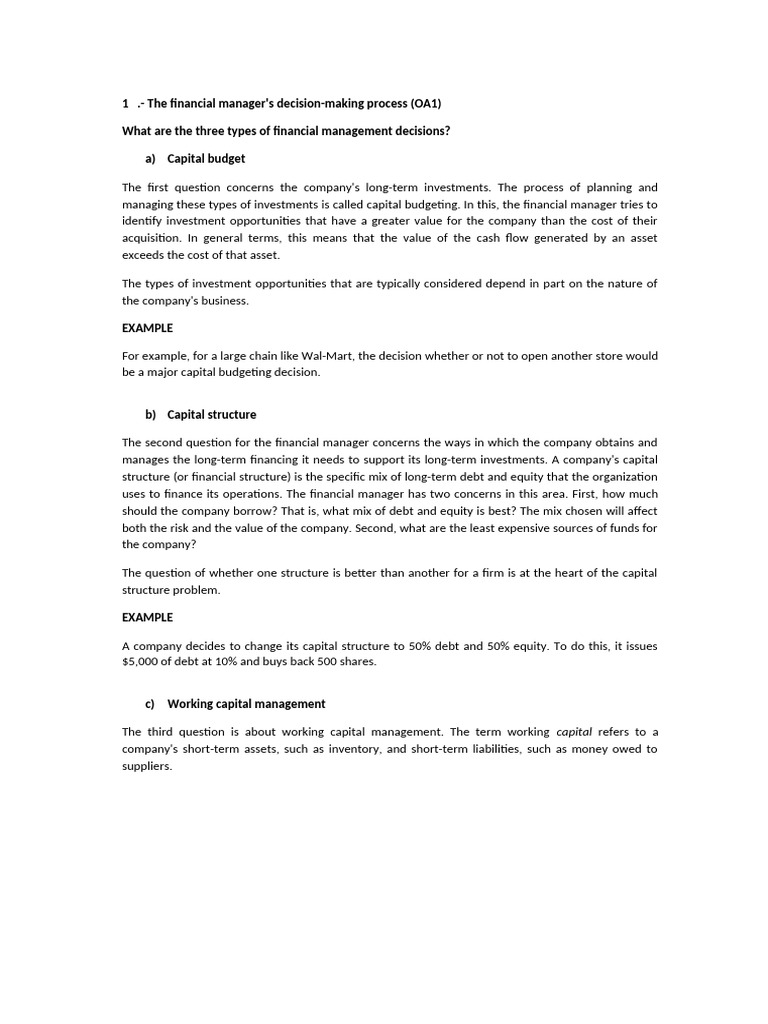 Corporate Finance Questionnaire Complete - Compress | PDF | Partnership ...