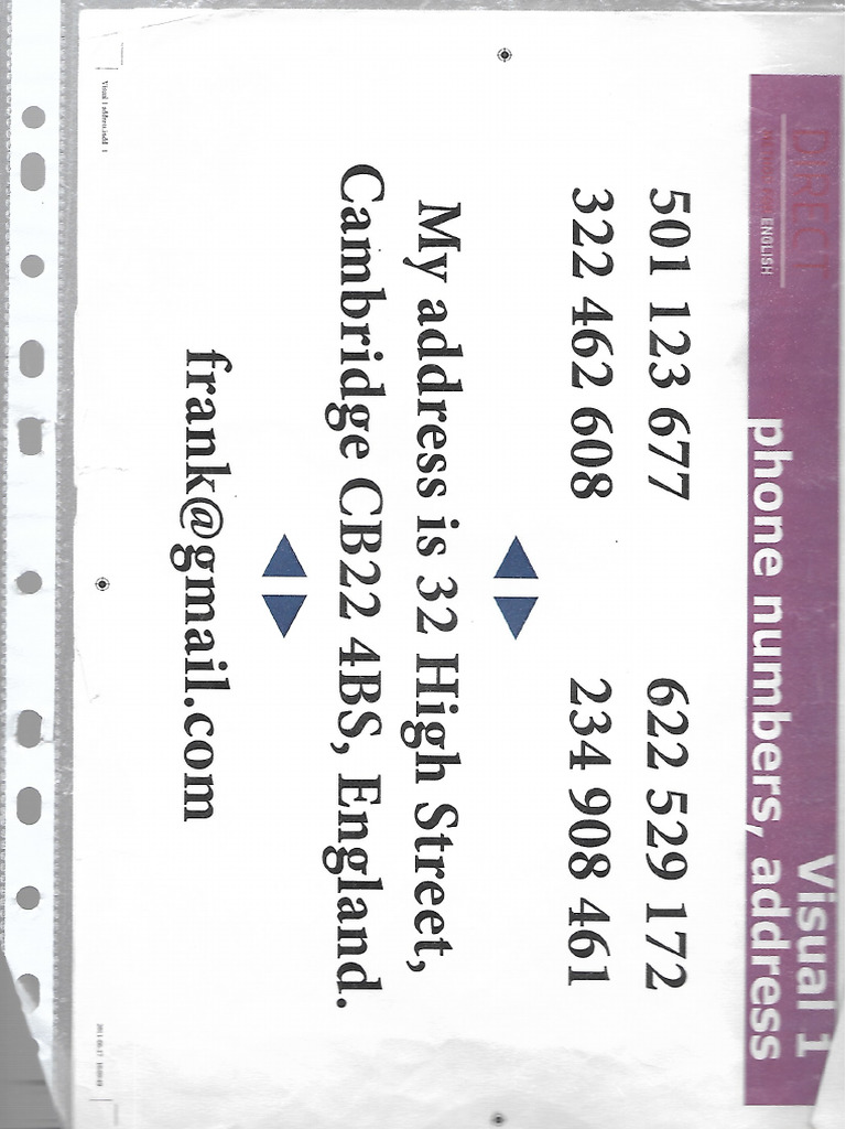 Direct Visuals 1-10 | PDF