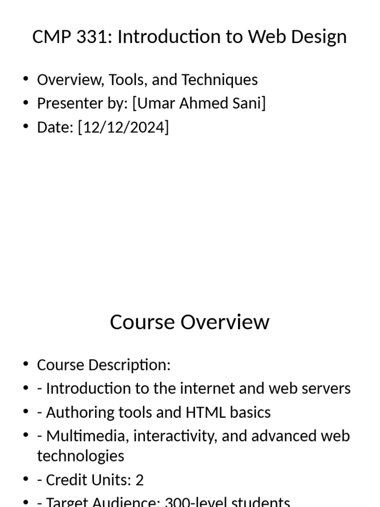 Web Design Basics: HTML, CSS, JavaScript | PDF | World Wide Web ...