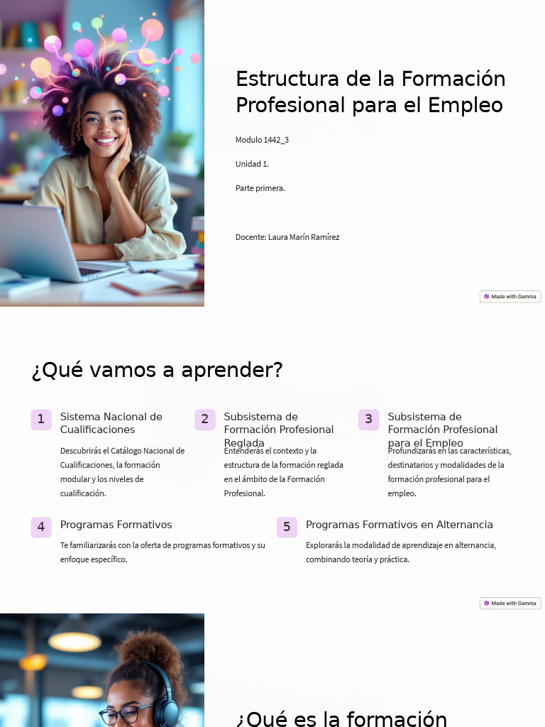 Formación Profesional para el Empleo | PDF | Educación vocacional ...