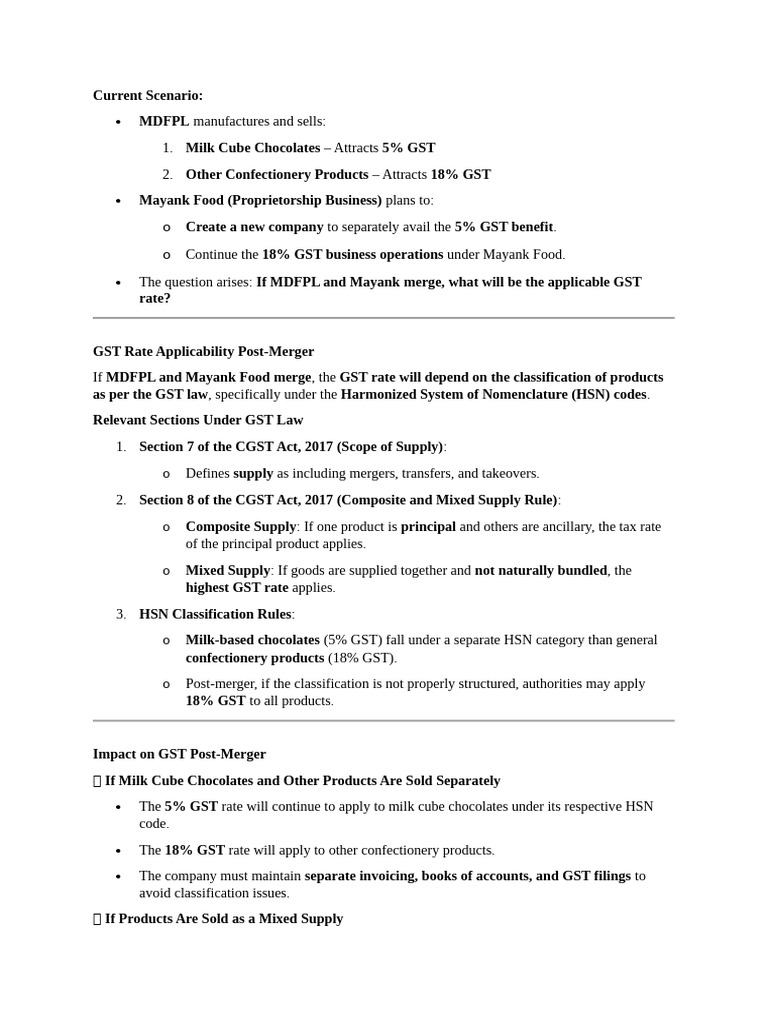 NOTE_GST | PDF | Business | Government Finances