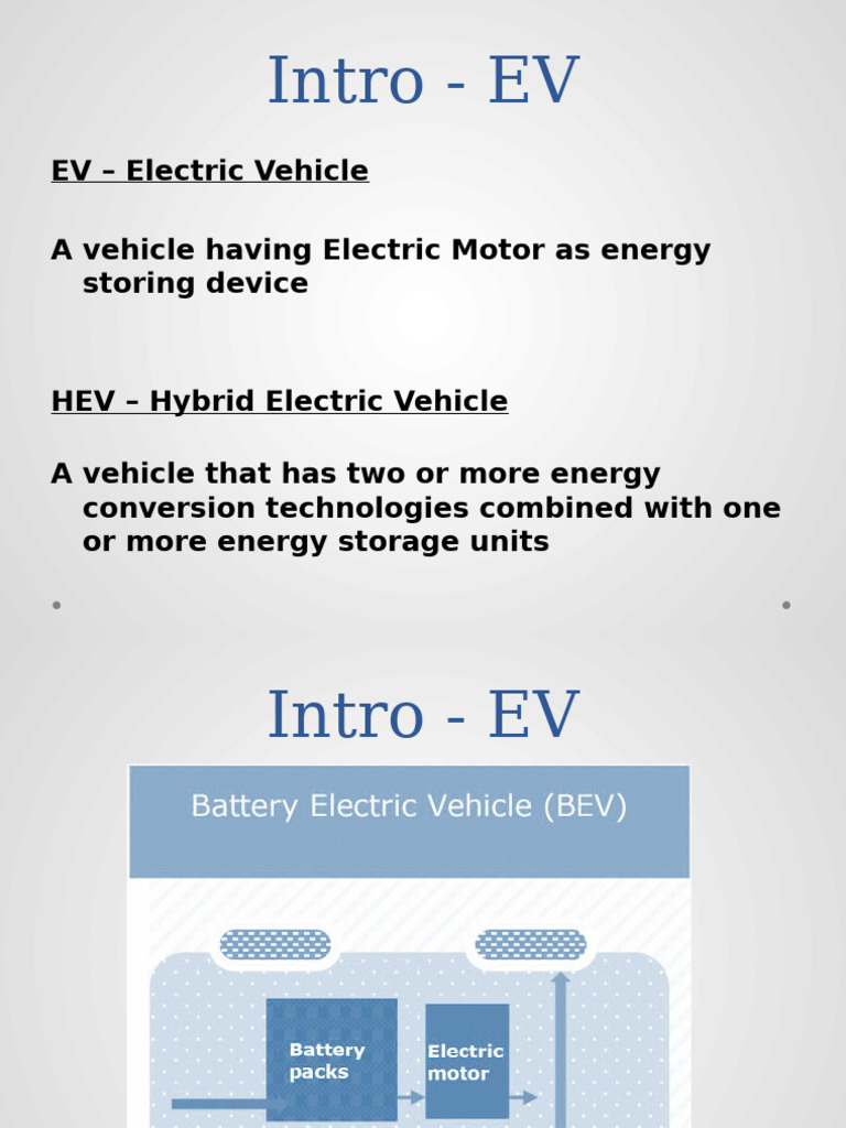 Electric Vehicle Design and Power Factors | PDF | Electric Vehicle ...