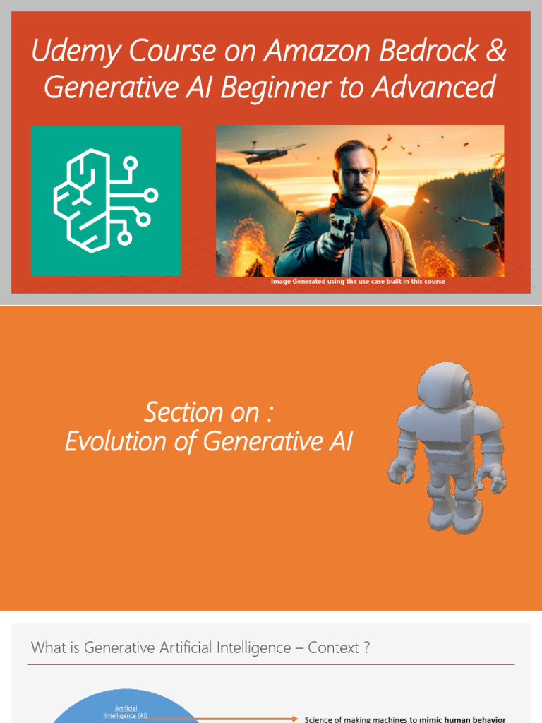 Amazon Bedrock & Generative AI Course | PDF | Machine Learning ...