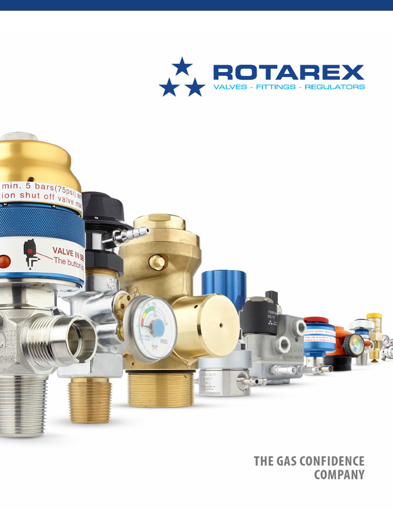 ROTAREX - Corporate Brochure | PDF | Valve | Gases