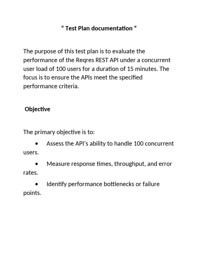 Test Plan Documentation | PDF | Computer Science | Computing