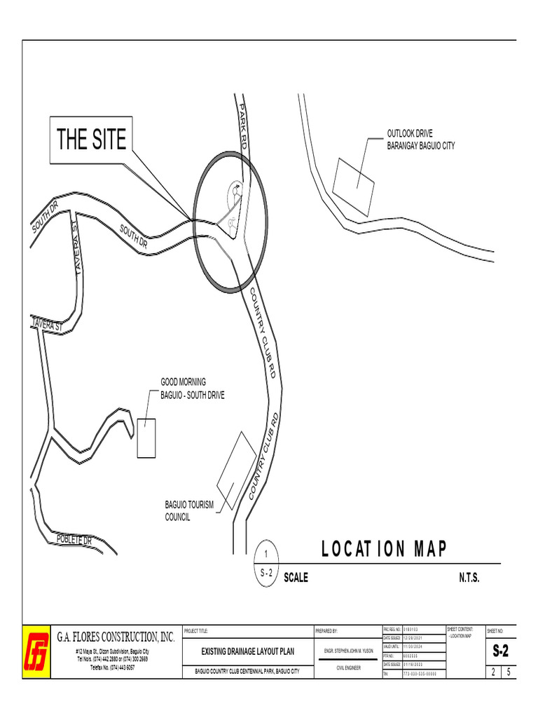 The Site: Locat Ion Map | PDF