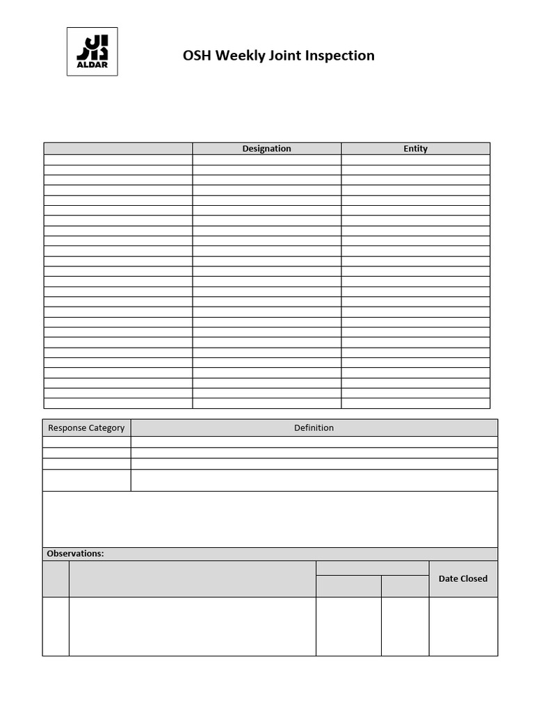 ARD.P2-ZZ-HIL-ZZ-ZZ-ZZ-WR-HS-00009 - OSH Weekly Joint Inspection No. 09 ...