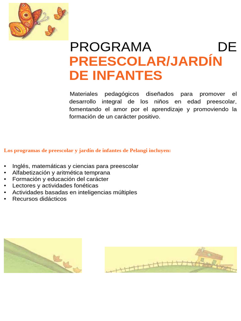 Parte 2 Libros de Jardín de Infancia | PDF | Educación de la primera ...