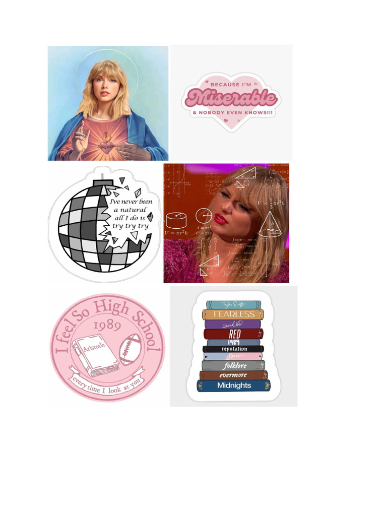 Stickers (Taylor's Version) | PDF
