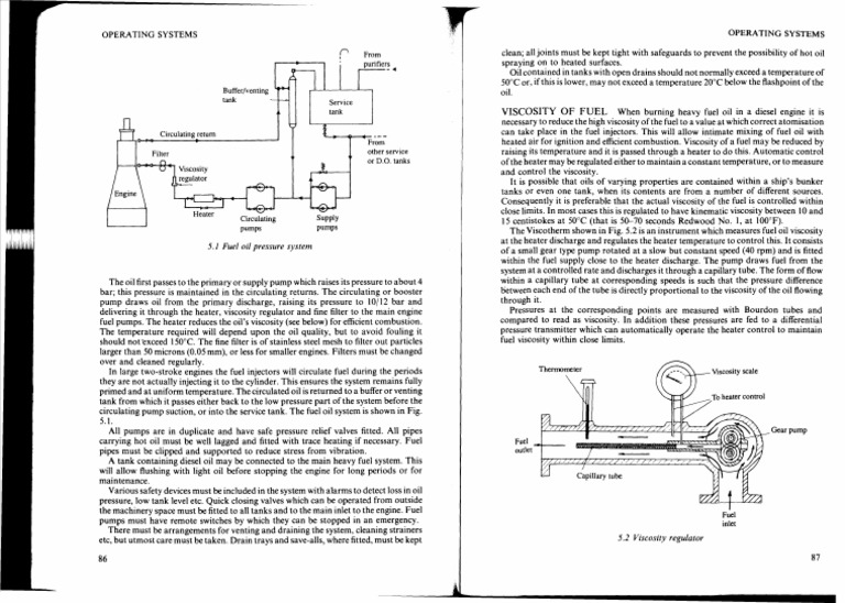 Fuel Supply System Pdf Pump Fuel Oil