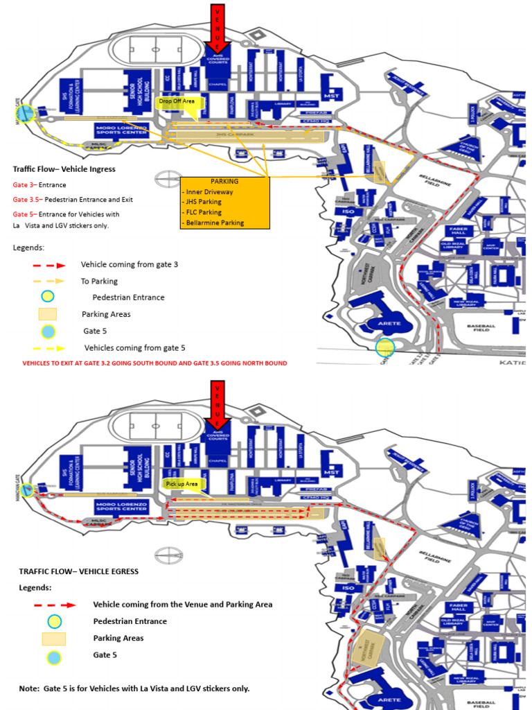 Parking and Traffic Flow Guide | PDF